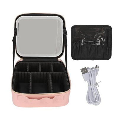 LumiCase™ |Tu espacio de maquillaje perfecto, donde quieras y cuando quieras.